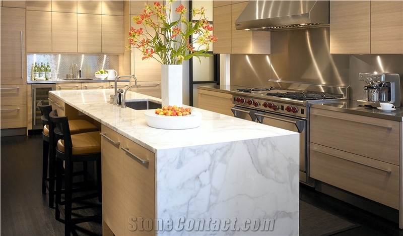 Marble Kitchen Island Countertop