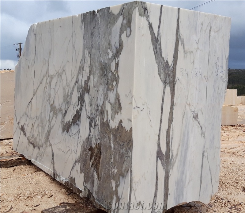 Portuguese Calacatta Marble Blocks