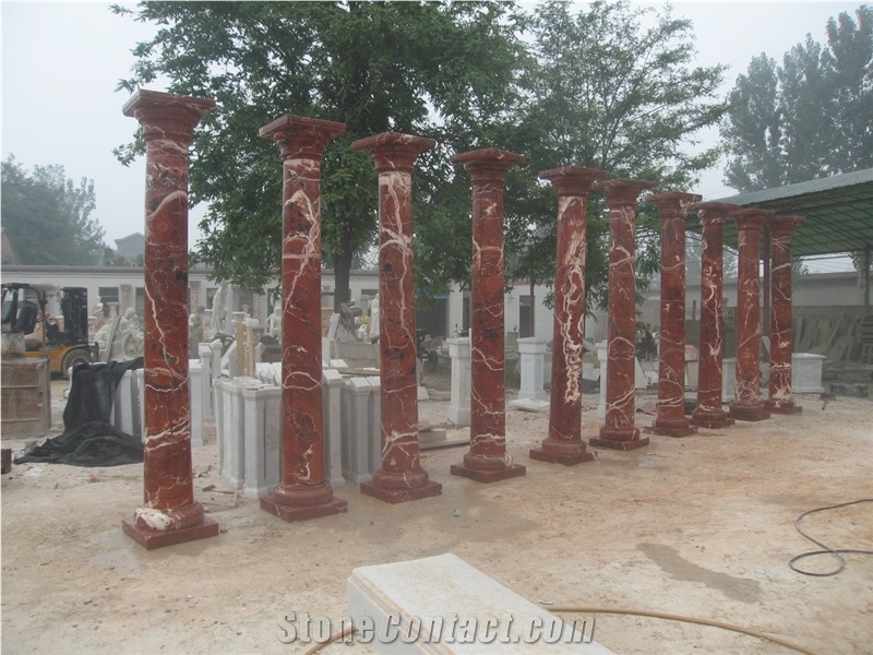 Marble Carved Columns