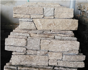 Tiger Skin Stacked Wall Meshed Back Cement