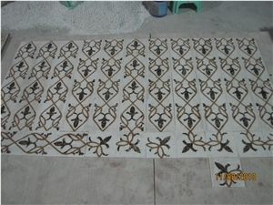 Water Jet Marble Border