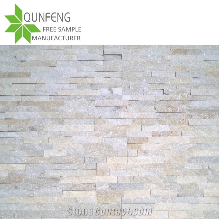 China Quartzite Wall Cladding Panel Stack Stone