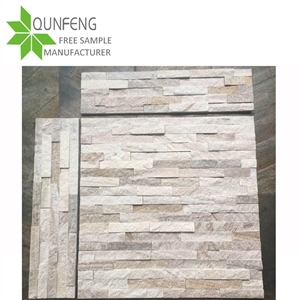 China Stacked Stone Panel Quartzite Wall Cladding