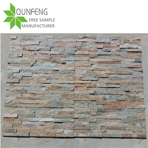Wall Panel Quartzite Split Face Culture Stone