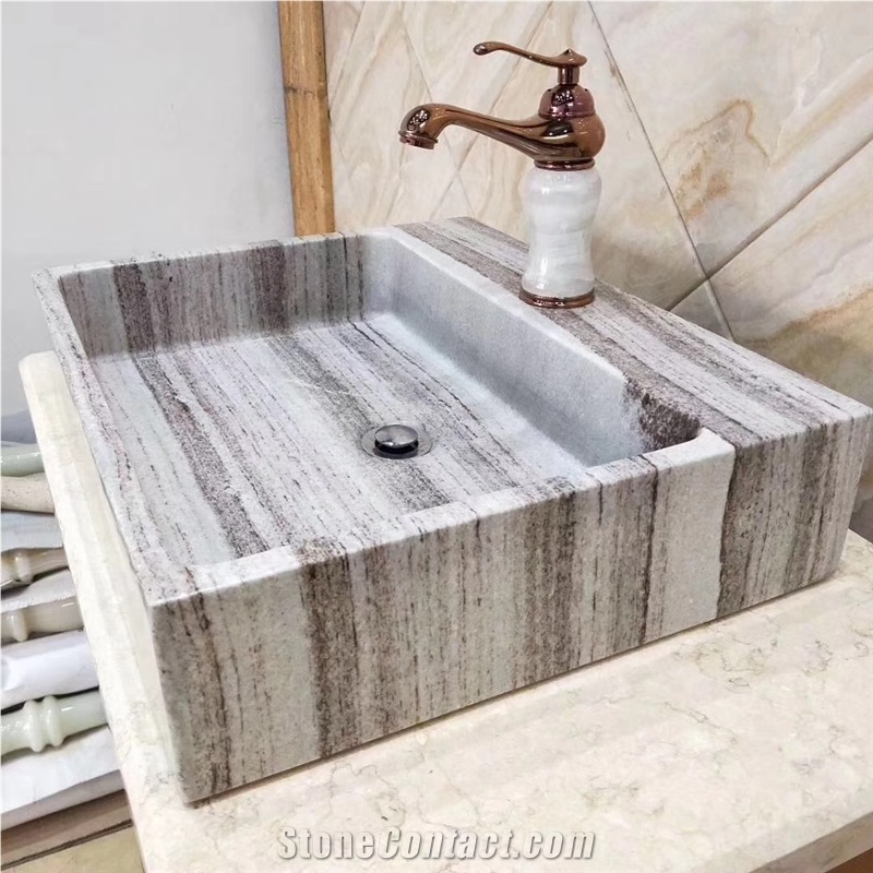 China Marble Sink Granit Stone Hand Washing Sink
