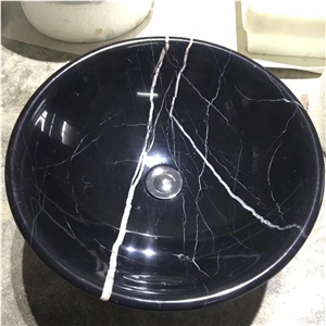Oval or Rectangular Natural Stone Vanity Sink
