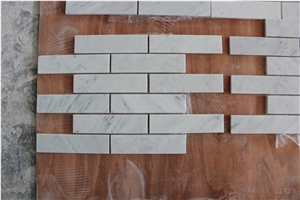 Italy Bianco Carrara White Brick Series Mosaics