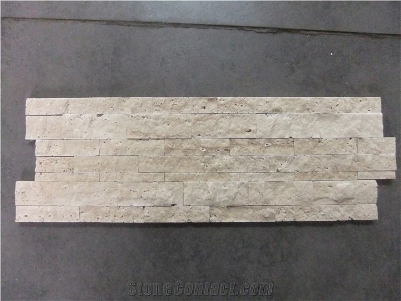 Spain Crema Marfil Split Brick Marble Cultured Stone