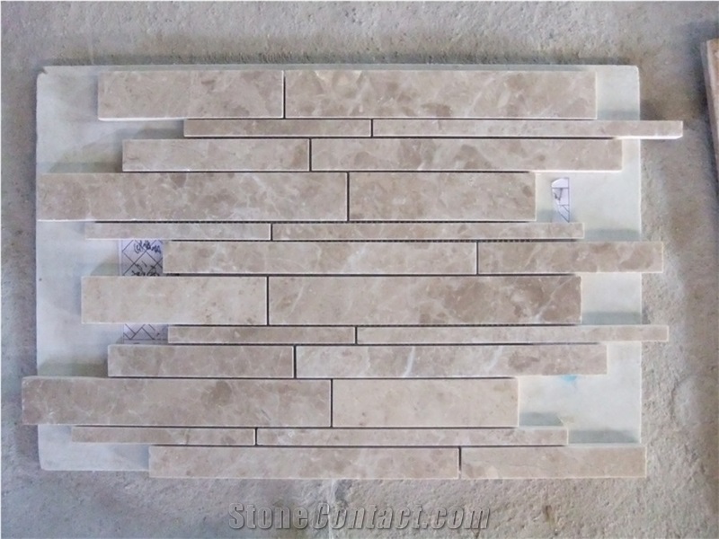 Turkey Cappucino Brick Series Marble Mosaics