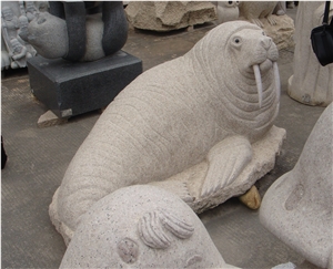 Granite Handcarved Animal Sculptures Handcrafts