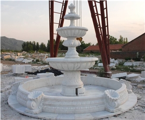 Handcarved Marble Granite Water Fountains