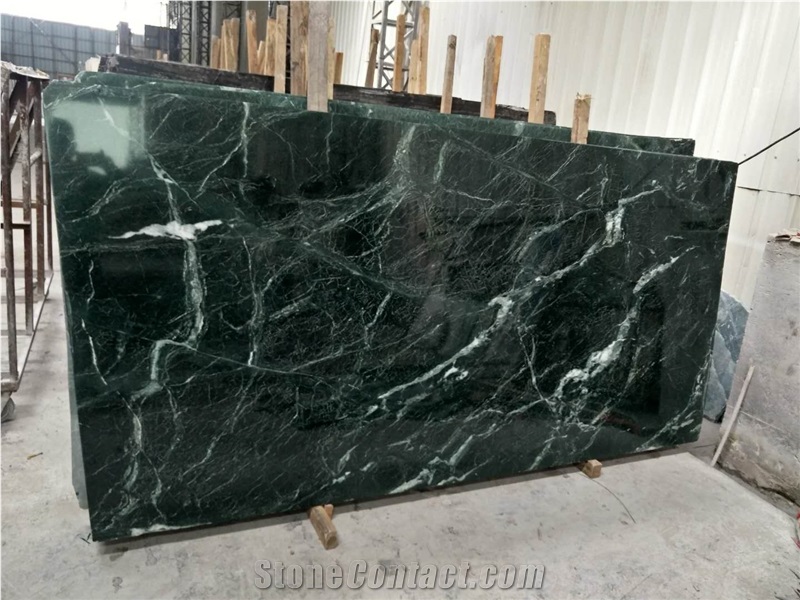 Forest Green Marble Slabs& Tiles
