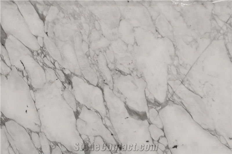 New Arabescato White Marble T18mm Polished Slabs