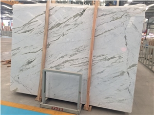 Orchid White Bookmatch Marble