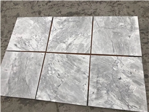 Super White Calacatta Grey Marble Slabs& Tiles