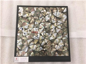China Polished Bathroom Pearl Shell Mosaic