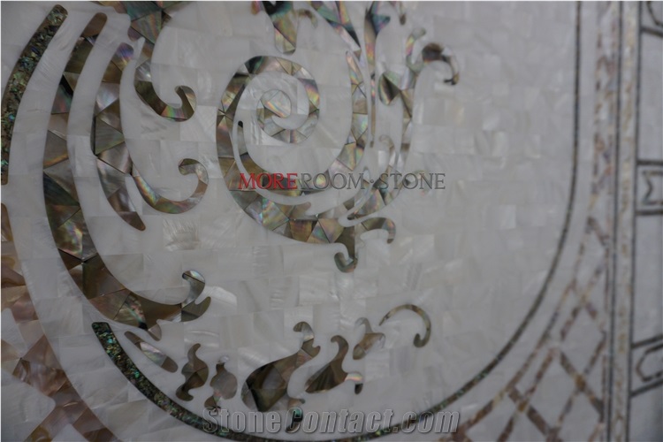Luxury Commerical Sea Shell Mosaic Tiles