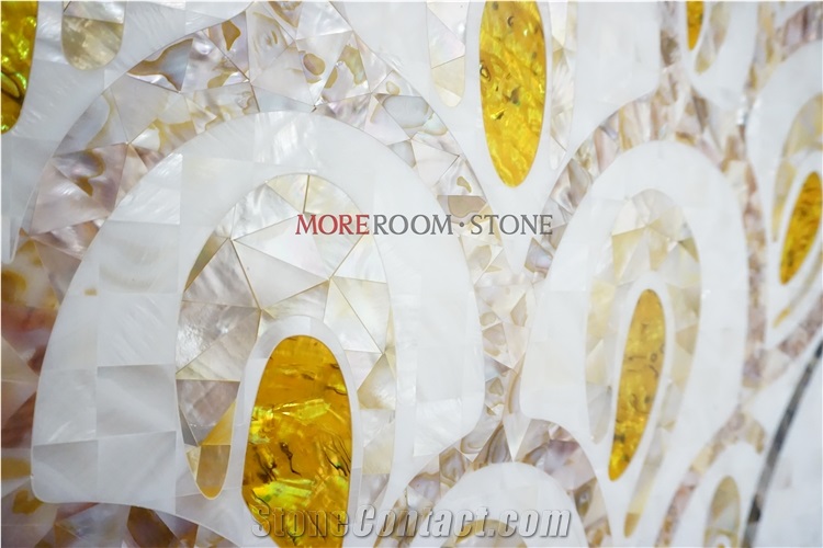 Mother Of Pearl Mosaic Tiles for Wall