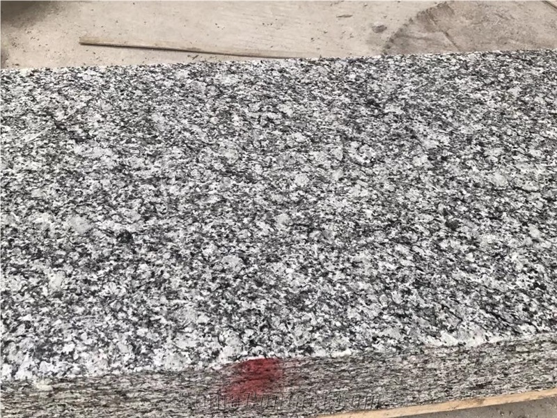 G408 Wave White Granite Stone Slabs Tiles Floor