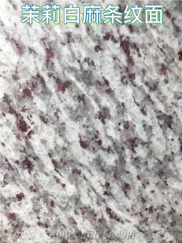 Jasmine White Granite Stone Slabs Tiles Wall Floor
