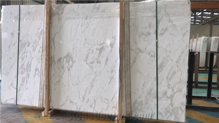 Calacatta Nb White Marble Vagli Carrara Delicato