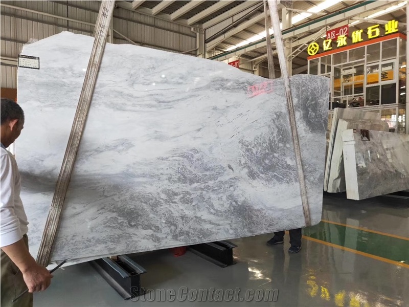 China Orlando Grey Marble Slab