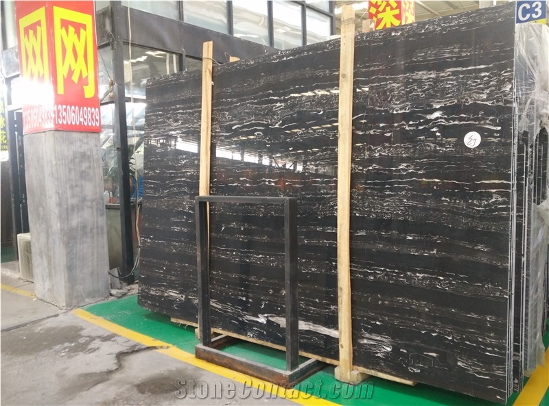 Chinese Silver Dragon Marble Flooring