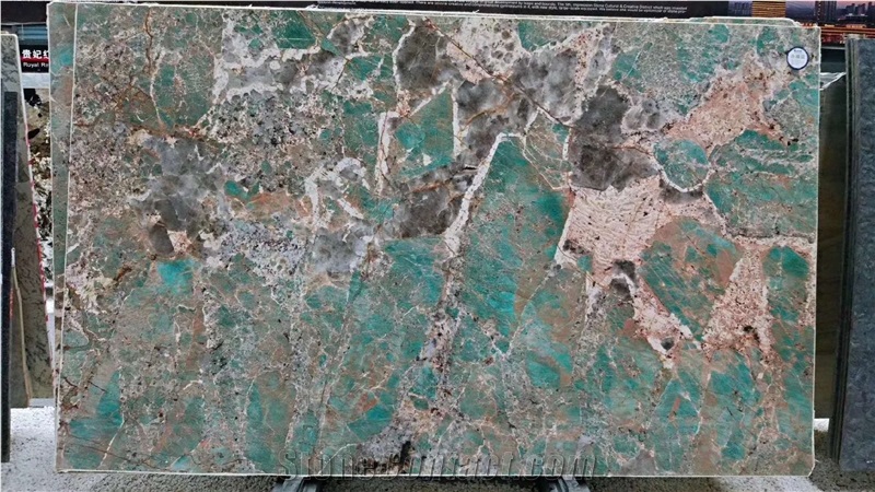 Amazon green quartzite polished slabs tops tiles