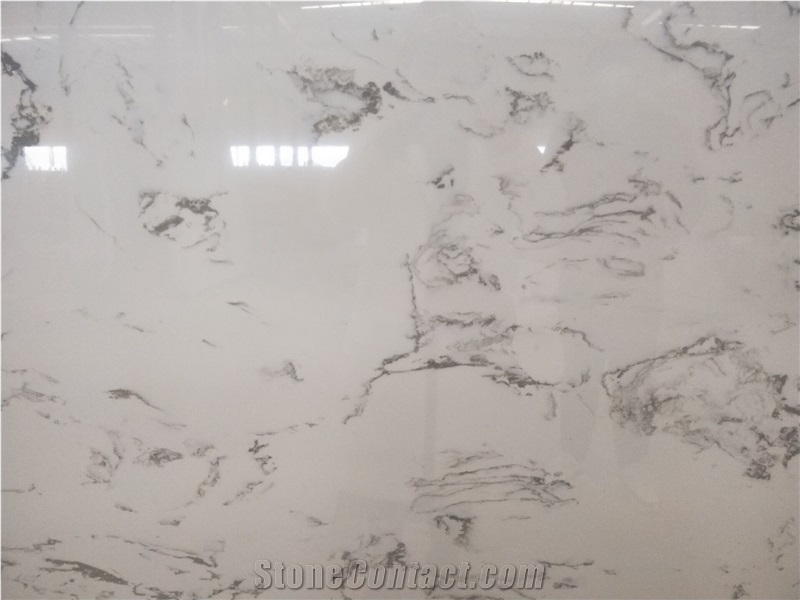 Carrara Culture Marble Nano Artificial Marble Slab