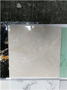 Culture Marble Cream Beige Articial Stone Wall Top