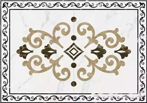Marble Waterjet Pattern P03 for Home Floor Decoration
