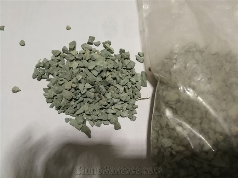 Ocean Blue Granite Crushed Stone Chips Aggregates