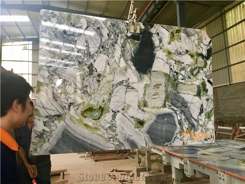 Cheap Price Chinese Green Natural Stone Marble