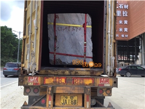 Chinese High Quality Light Jade White Marble Block