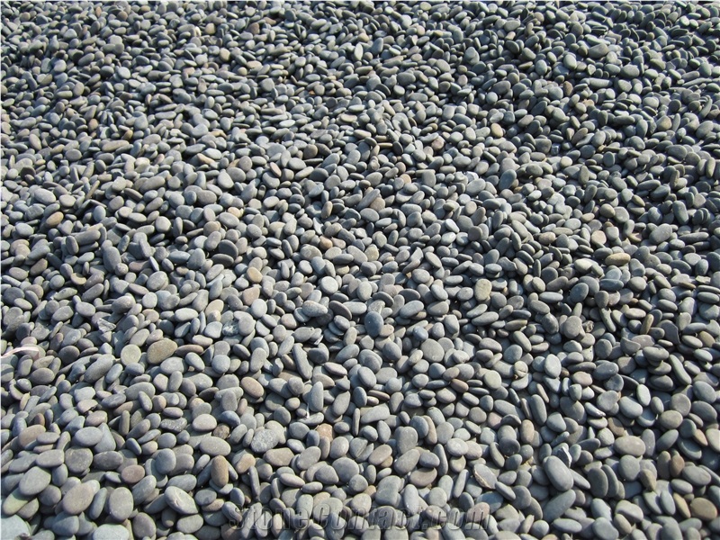 Gray Natural River Pebble Stone