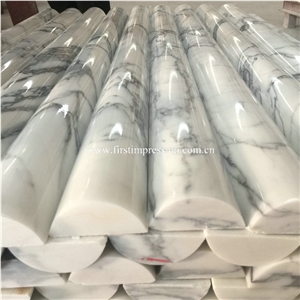 Bianco Calacatta White Marble Molding for Hotel