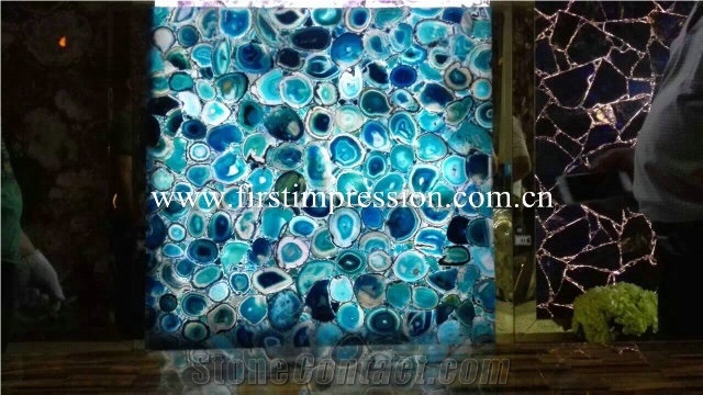First Impression Stone Gemstone,Blue Agate Stone