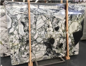 Hot Sale White Beauty/Ice Connect Green Marble