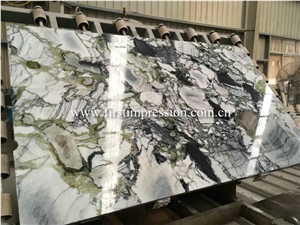 Ice Connect Marble/White Beauty Green Jade Marble