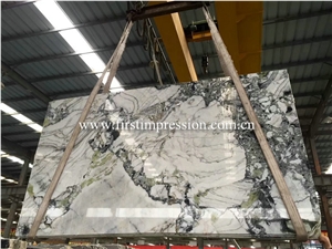 Ice Jade Slabs/White Beauty Marble Tiles for Wall