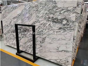 Italy Arabescato Carrara Marble Slabs & Tiles