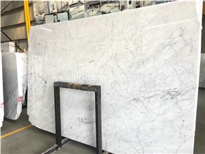 Italy Bianco Carrara White Marble Slabs for Cover
