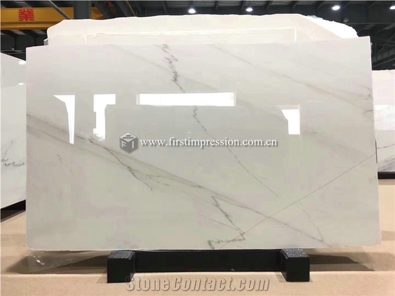 Lincoln White Marble Slabs&Tiles for Walling