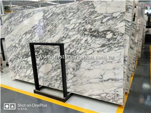 New Polished Arabescato Carrara Marble Slabs&Tiles
