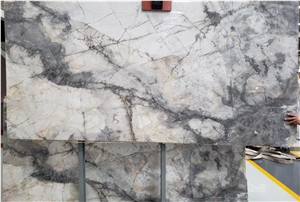 Invisible Grey Marble Wall Cladding