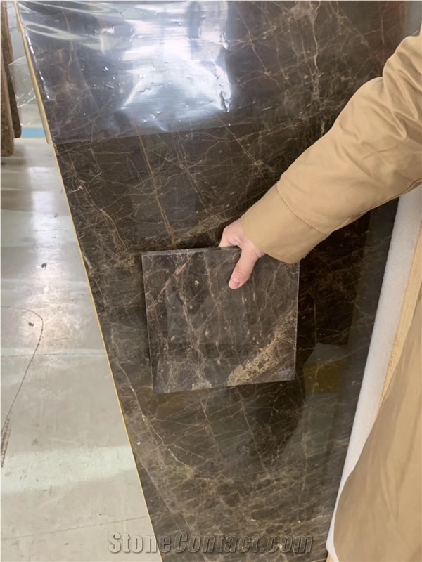 Nero Dorato Marble Tiles Slabs for Countertops