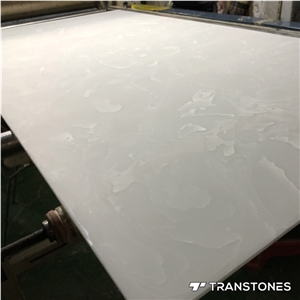 Artificial Backlit Marble Panel for Interior Decor