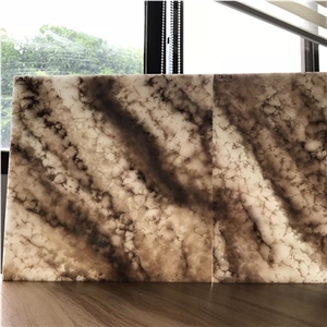 Artificial Onyx Stone Faux Stone Panels for Wall