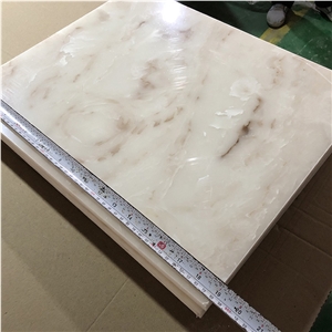 Customized Size Artificial Translucent Alabaster