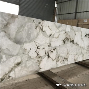 Faux Alabaster Onyx Artificial Stone for Decors